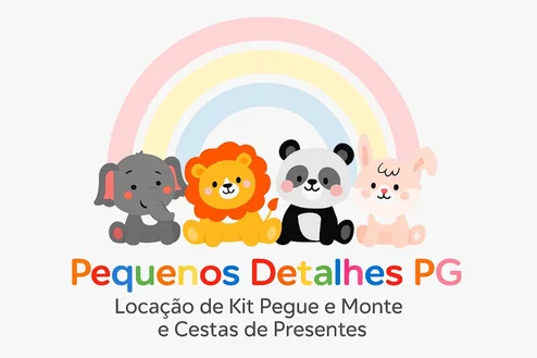 Pequenos Detalhes PG — Locação de Kit Pegue e Monte e Cestas de Presentes